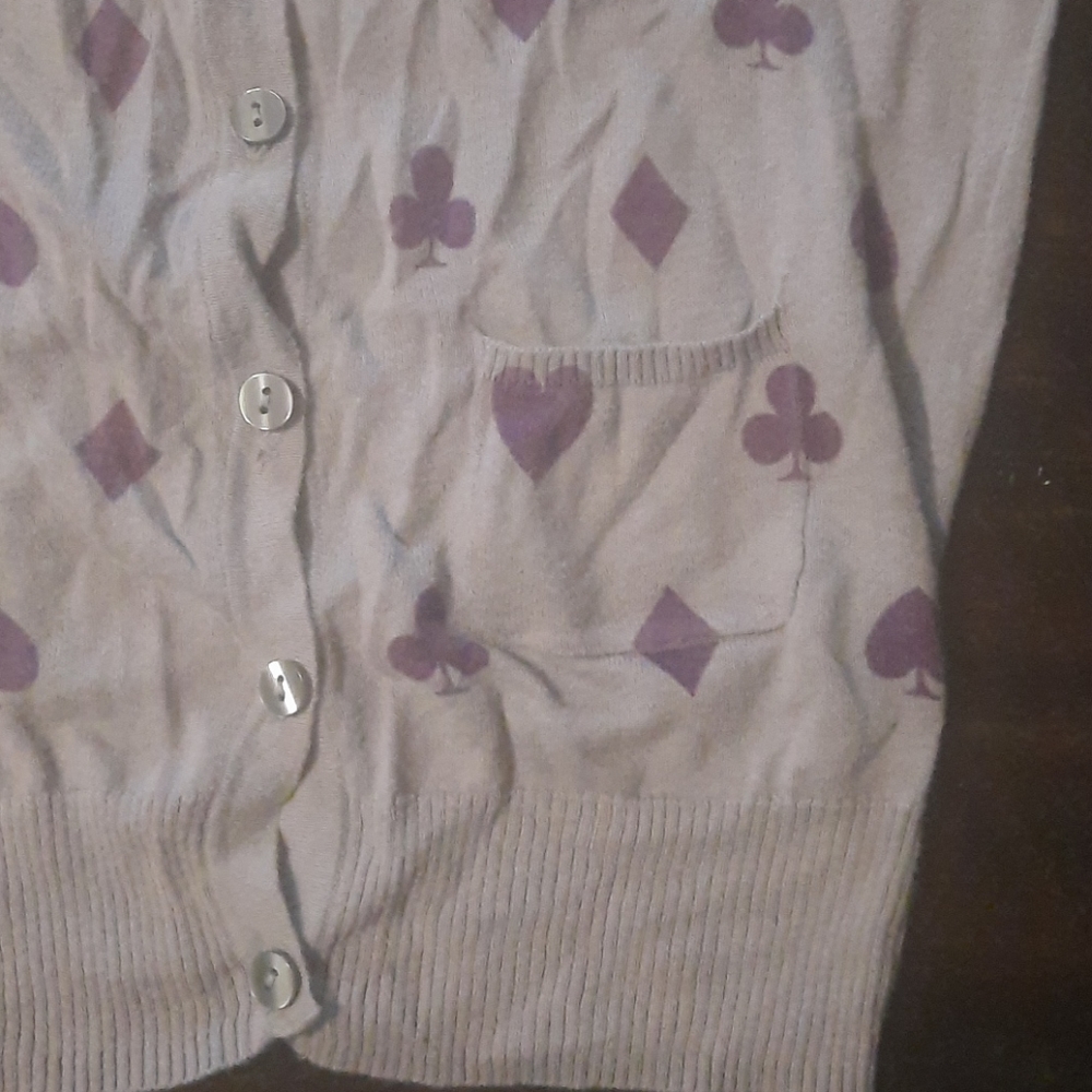 H&M ♥️♠️♦️♣️Cardigan - Picture 4 of 6